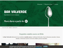 Tablet Screenshot of barvalverde.com